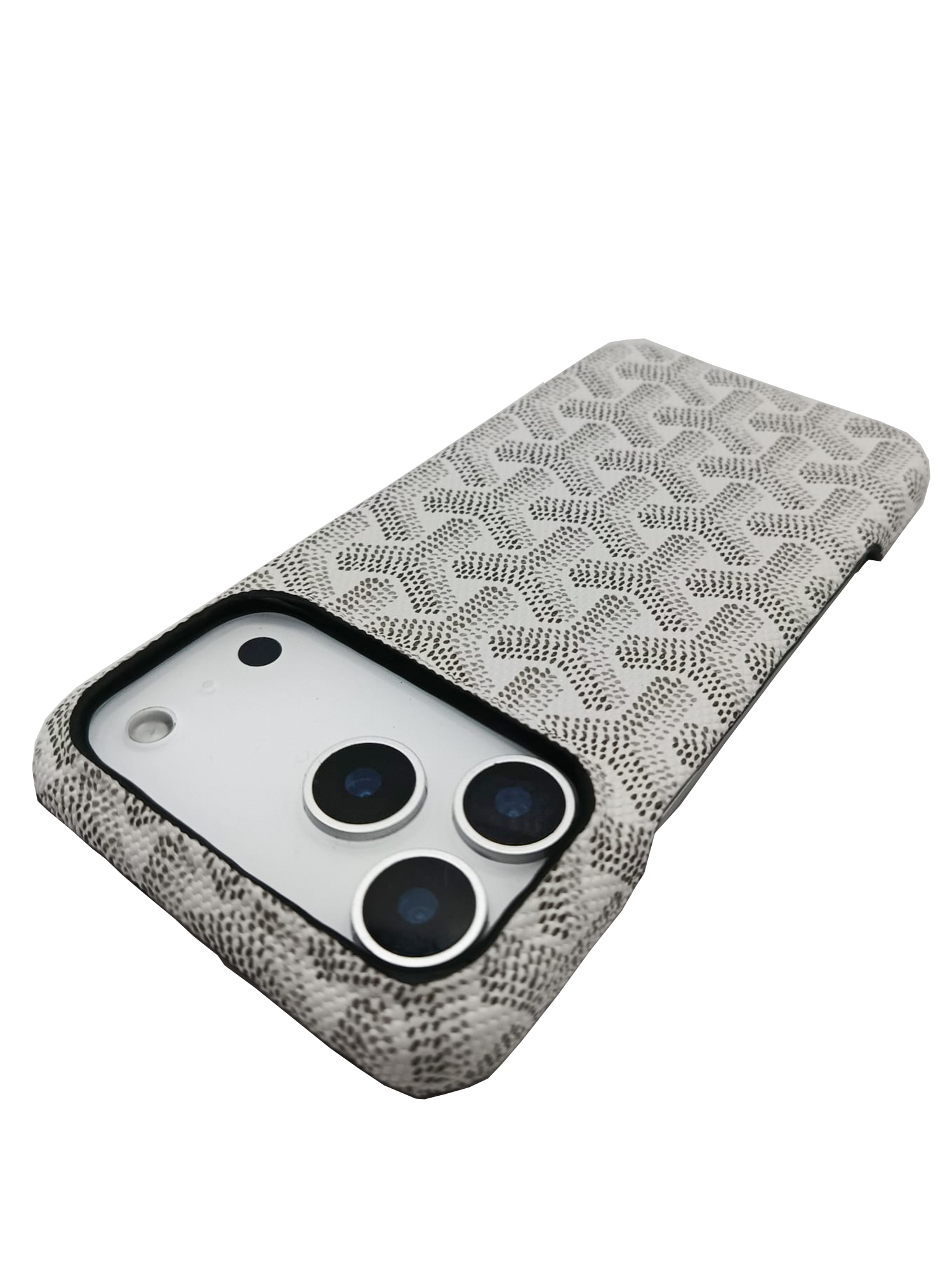 iPhone Beyaz Premium Magsafe Deri Kılıf