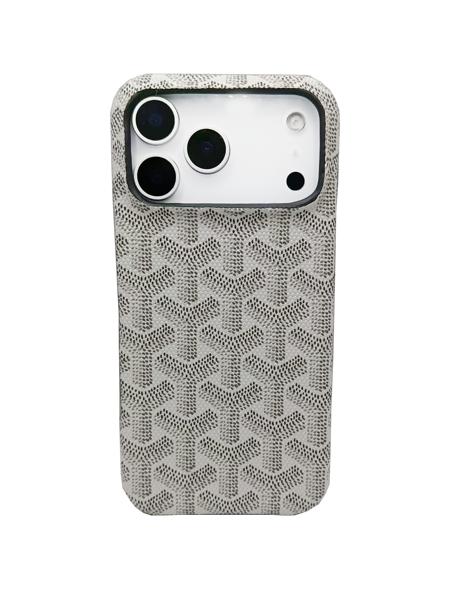 iPhone Beyaz Premium Magsafe Deri Kılıf